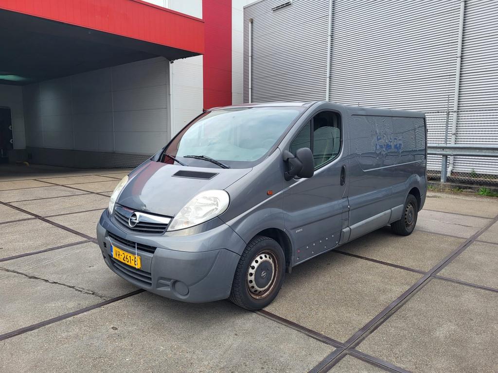 Opel Vivaro 2.0 CDTI L2H1 AIRCO LANG GRIJS 2013, Euro 5, 4 cilinders, Bedrijf, Multifunctioneel stuurwiel