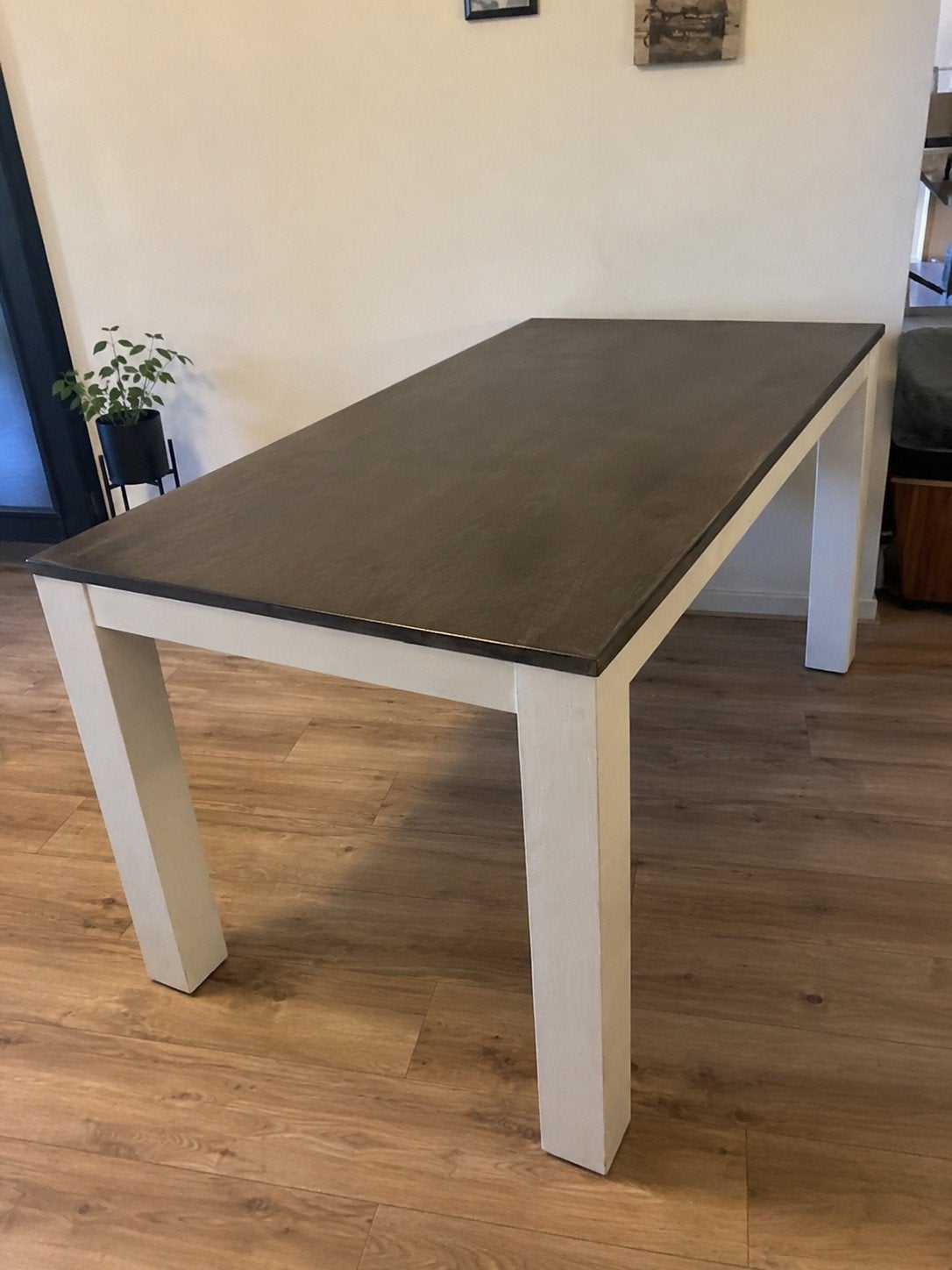 Eettafel met wat lichte gebruikerssporen, Ophalen, Gebruikt, 50 tot 100 cm, 150 tot 200 cm