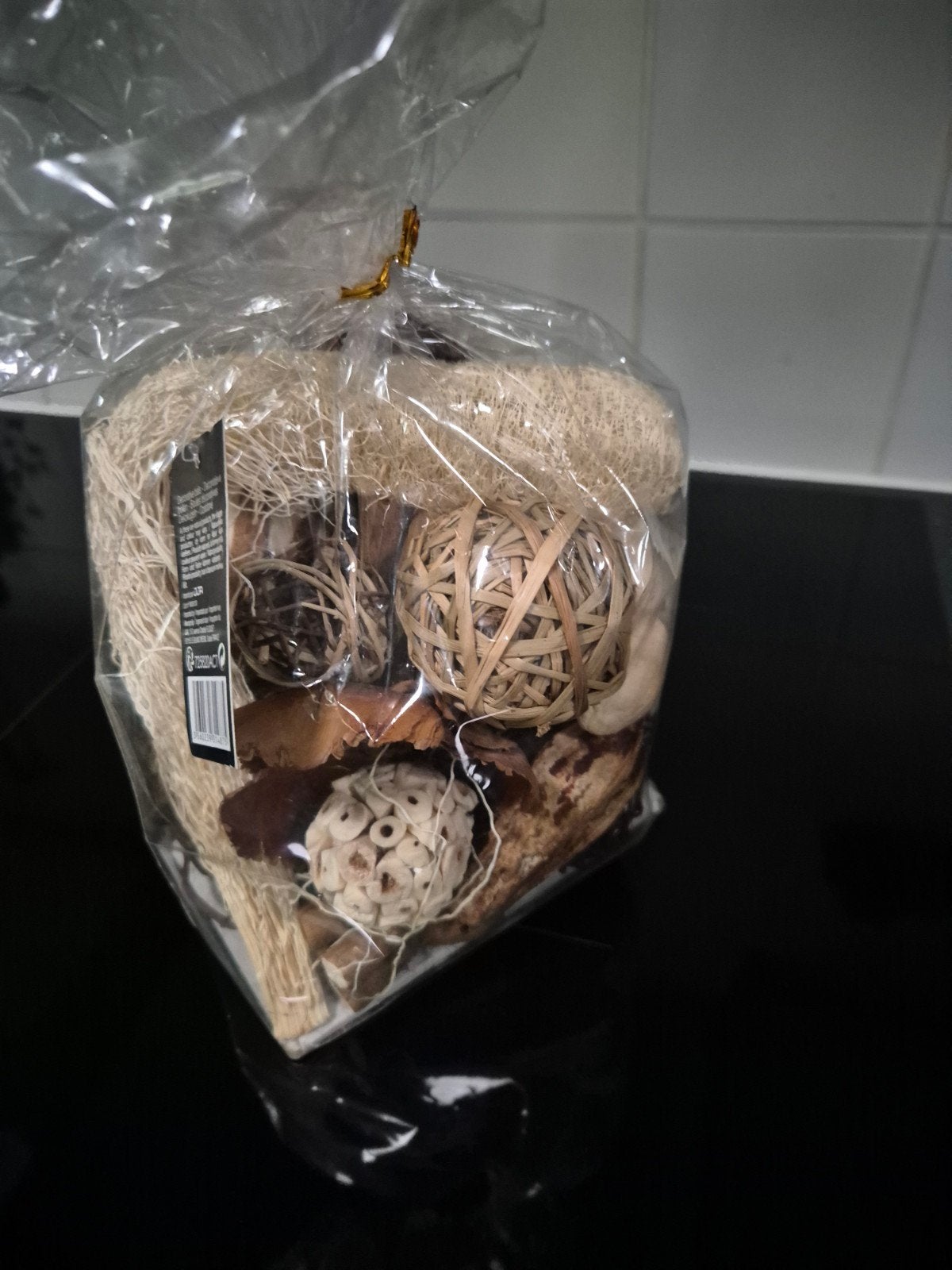 Woondecoratie., Ophalen of Verzenden, Nieuw, Meerkleurig, Natuurlijk materiaal