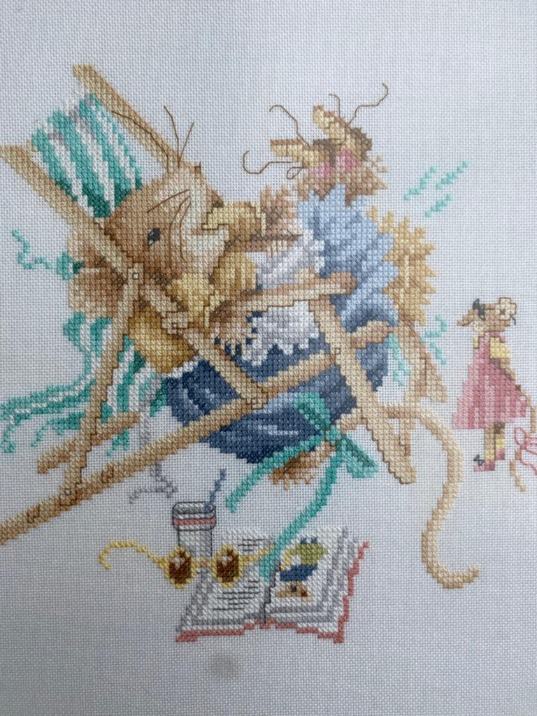 Vera de Muis - Lanarte - Picknick met Vera!, Ophalen of Verzenden, Zo goed als nieuw, Handborduren, Overige typen