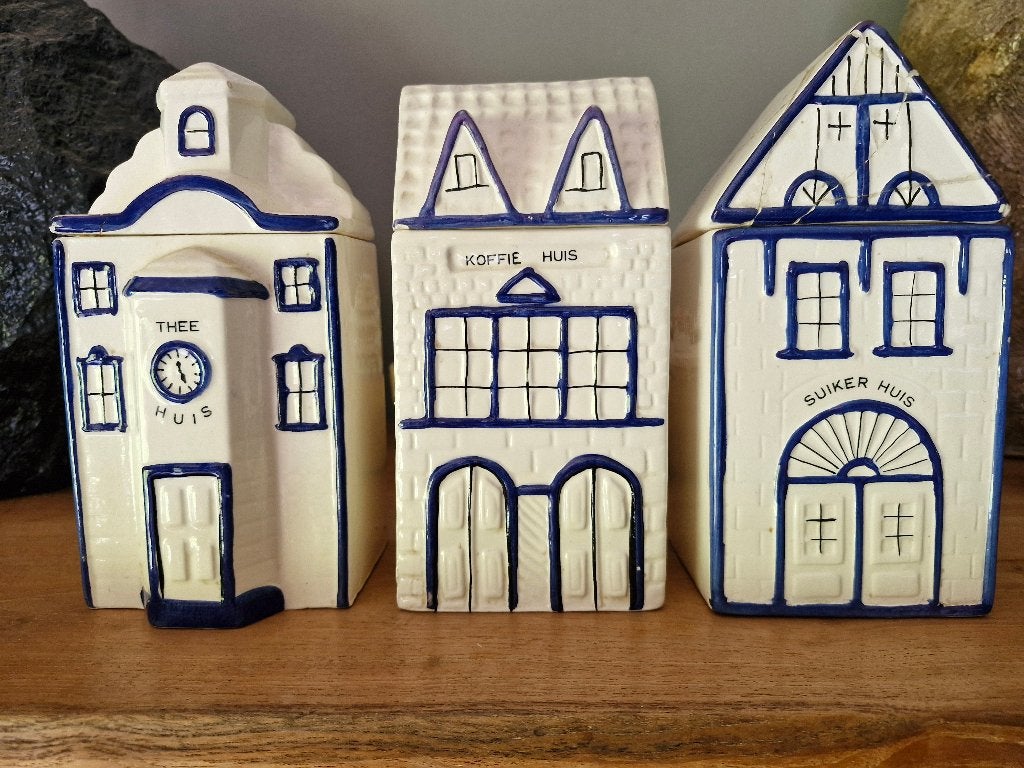 voorraad potten, Gebruikt, Ophalen of Verzenden, Voorraadpot, Steen/keramiek