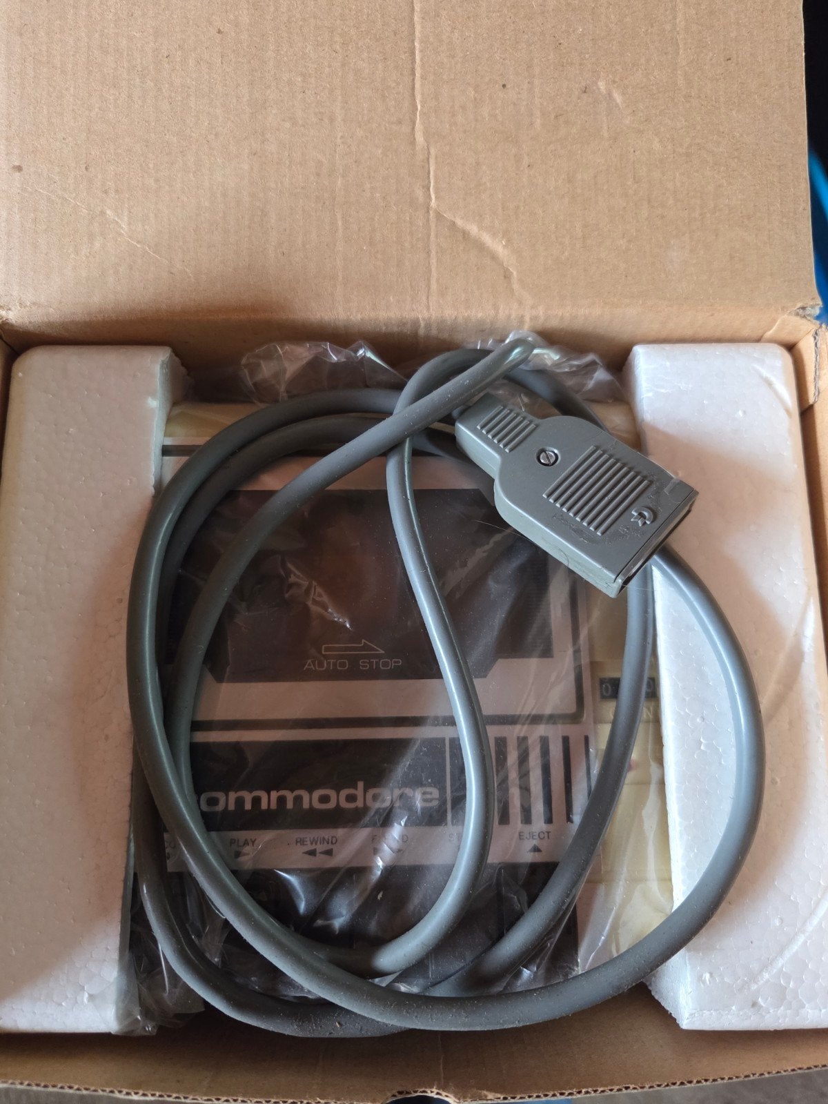 Commodore Datasette C2N/1530 - met doos, Computers en Software, Vintage Computers, Ophalen of Verzenden