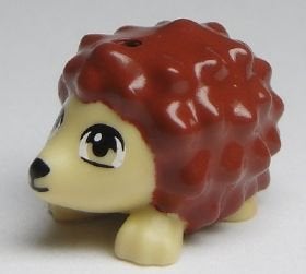 lego egeltjes bruin (9), Ophalen of Verzenden, Nieuw, Accessoire, Lego