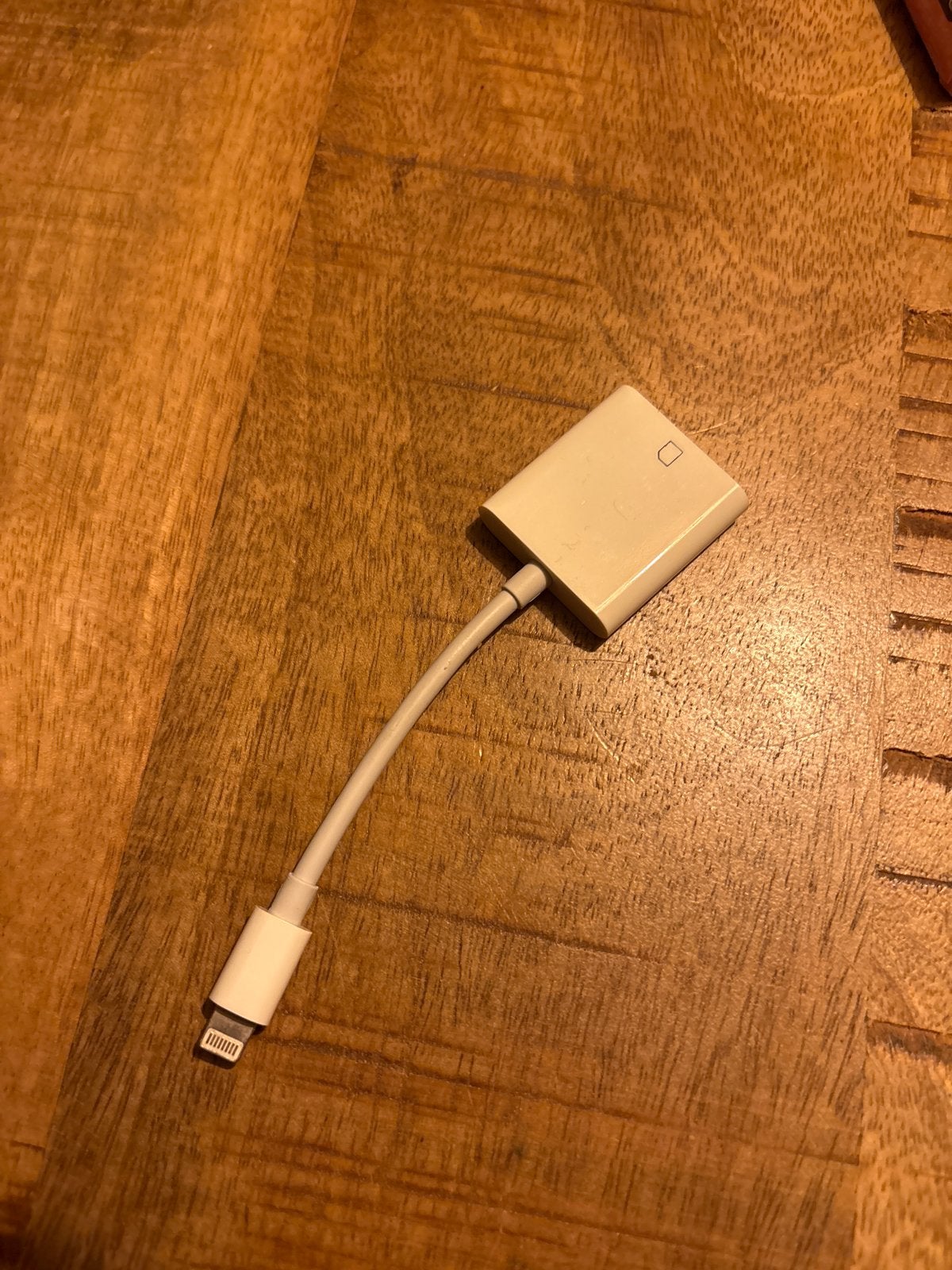 SD Kaartlezer Lightning voor iPhone/iPad, Computers en Software, Geheugenkaartlezers, Ophalen of Verzenden, Gebruikt