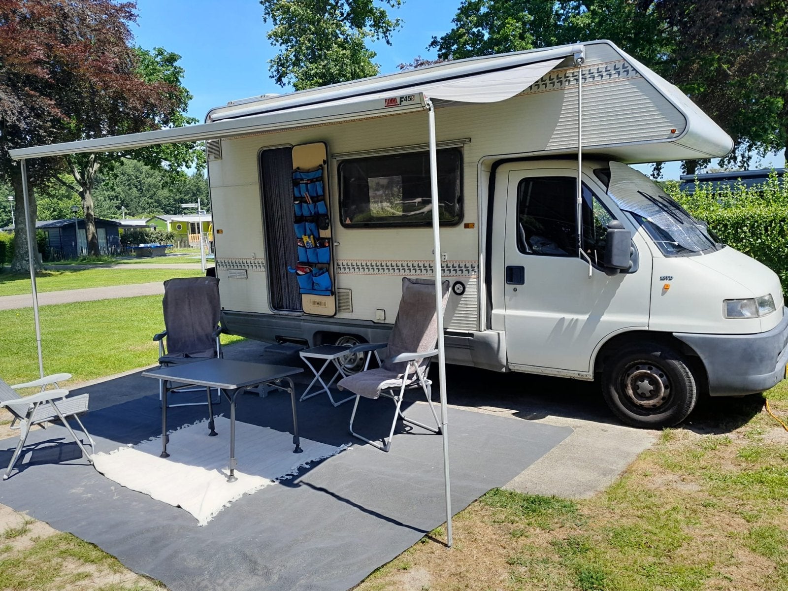 Nette Fiat 230 Camper, Alkoof, Fiat, Treinzit, Particulier