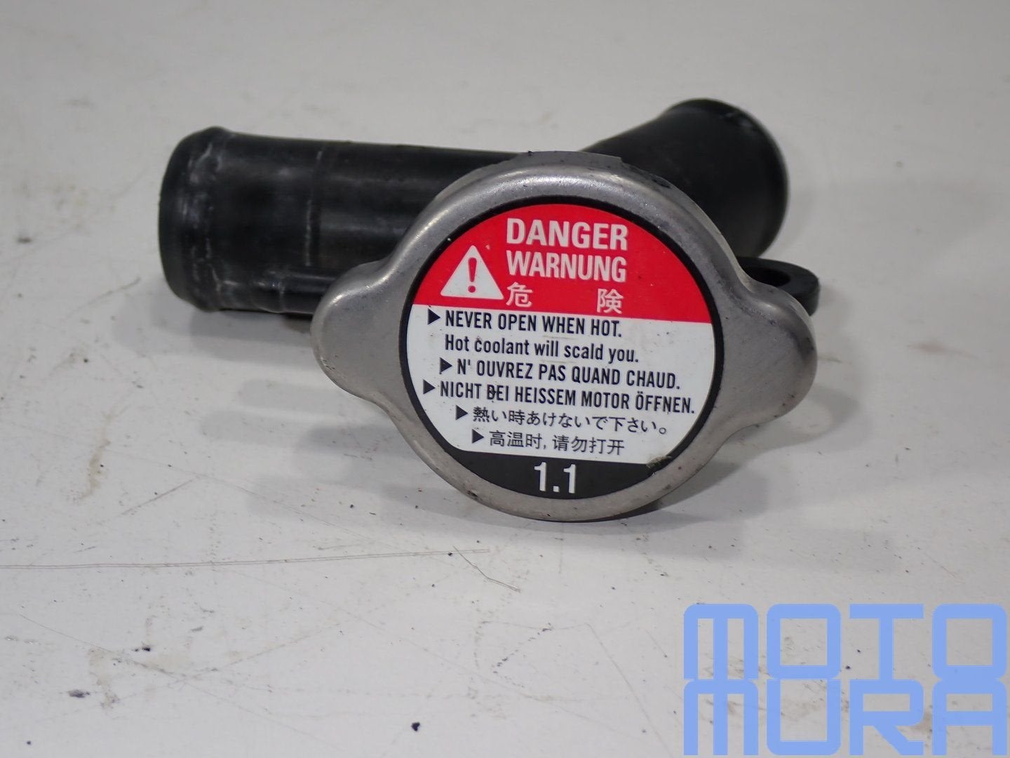 Radiateurdop voor de Honda CBR 1000 RR 2004 - 2007 SC57 fire, Motoren, Gebruikt, -, -, Ophalen of Verzenden