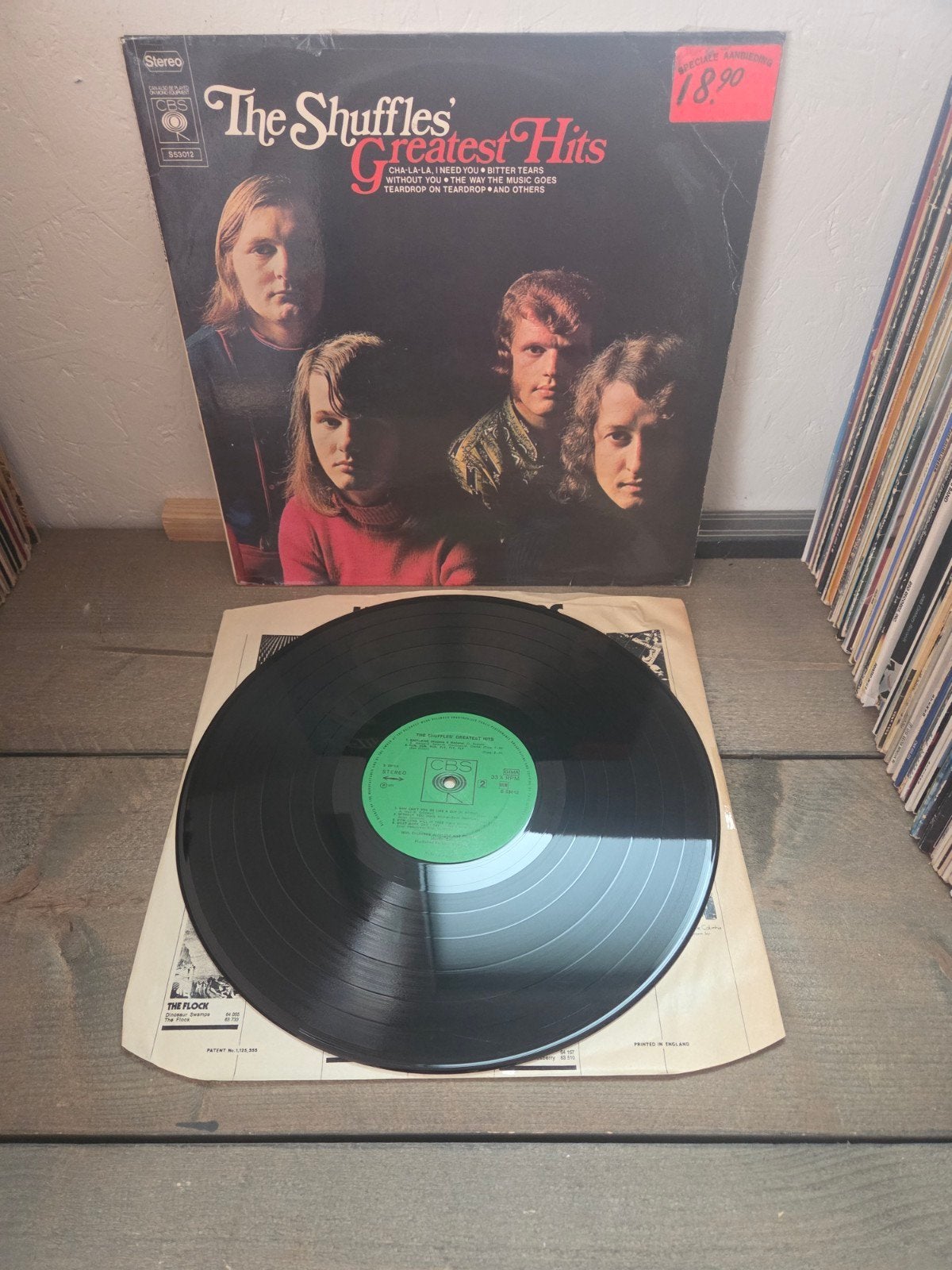 The Shuffles' Greatest Hits LP - Pop/Rock Vinyl, LP, Gebruikt, Pop, Ophalen of Verzenden