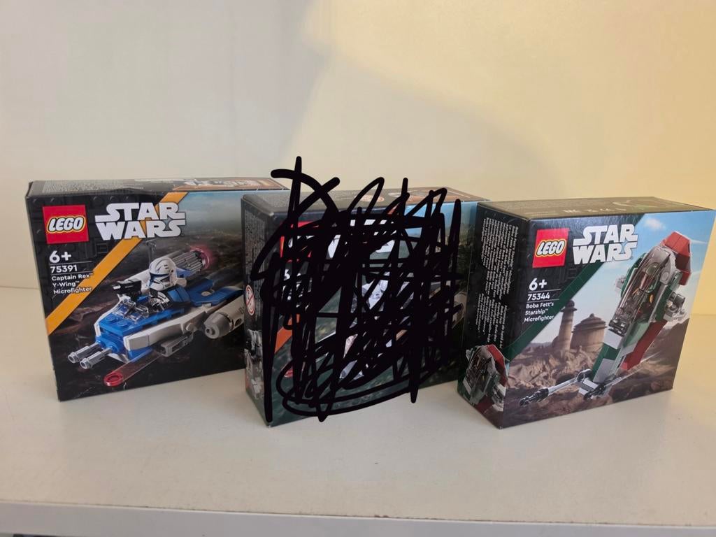 2x LEGO Star Wars Microfighters (Nieuw in doos), Star Wars, Lego, Nieuw, Ophalen of Verzenden