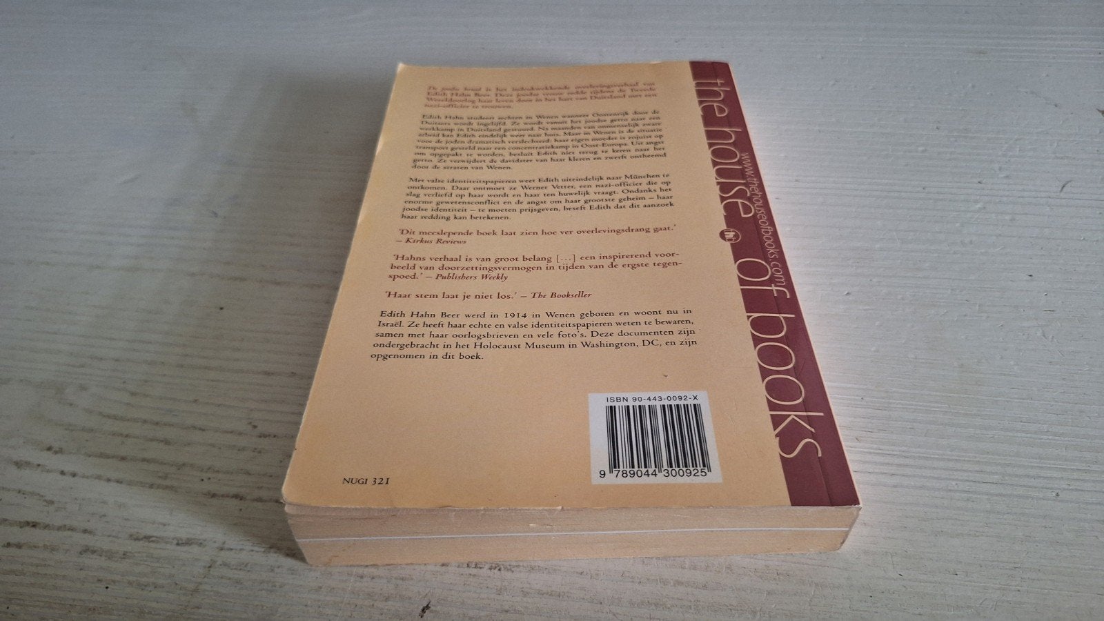 De Joodse Bruid - Edith Hahn Beer (Paperback), Ophalen of Verzenden, Gelezen, Edith Hahn Beer, Nederland