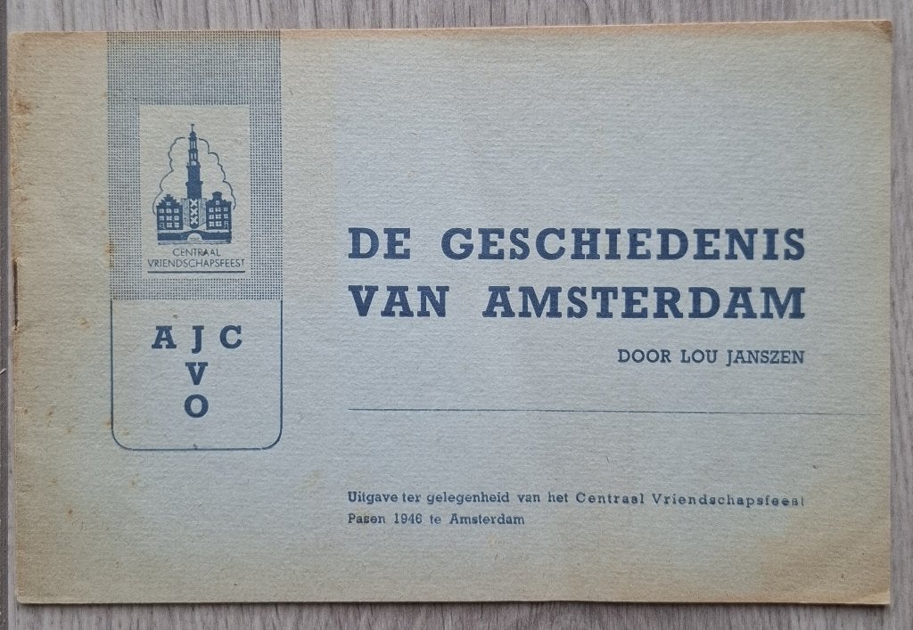 De geschiedenis van Amsterdam door Lou Janzsen., Ophalen of Verzenden, Gelezen