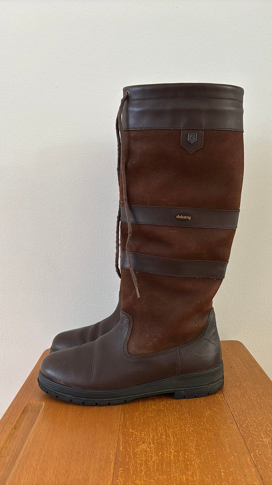 Dubarry Galway Slimfit Walnut/bruin  outdoorlaarzen mt 41, Kleding | Dames, Dubarry, Hoge laarzen, Bruin, Verzenden
