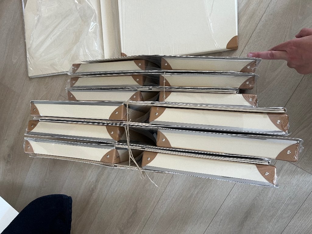 13 Ikea opbergdozen karton butter yellow, Ophalen, Overige materialen, Minder dan 50 cm, Minder dan 50 cm
