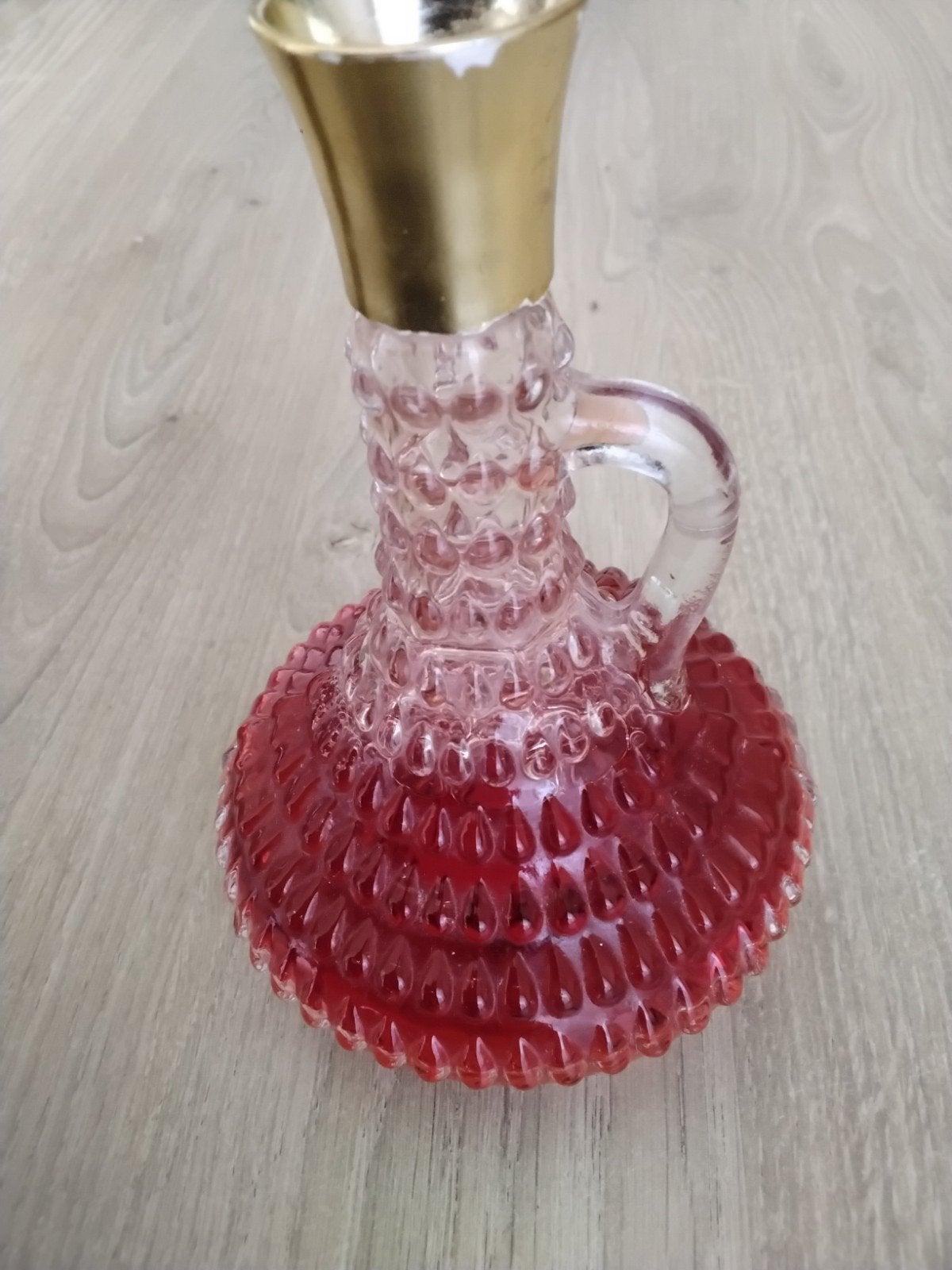 antiek kristallen flesje, Ophalen of Verzenden
