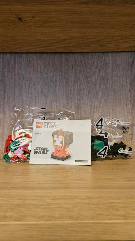LEGO 40676 BrickHeadz Star Wars Queen Amidala (zonder doos), Star Wars, Lego, Aastvej 1, 7190 Billund, Denmark, Ophalen of Verzenden