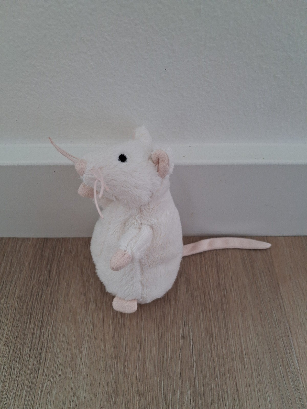 Knuffel Ikea muis wit rat muisje Gosig Mus L1930, Ophalen of Verzenden, Zo goed als nieuw, Overige typen