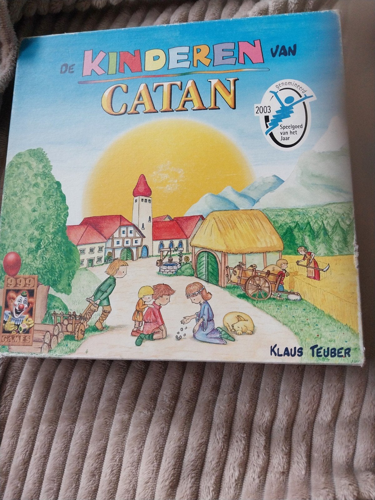 De Kinderen van Catan - Bordspel (999 Games), Een of twee spelers, Ophalen of Verzenden, Gebruikt, 999 Games