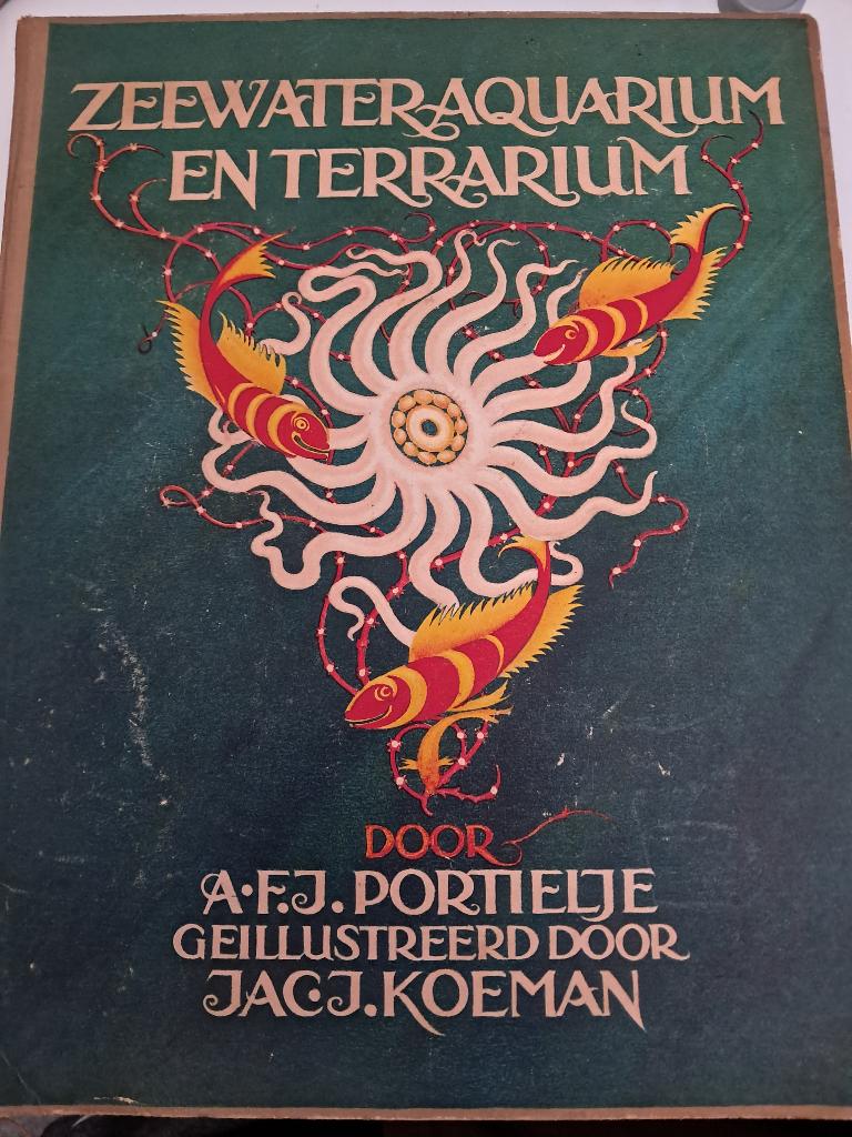 Zeewateraquarium en terrarium, Boeken, Bloemen, Planten en Bomen, AFJ Portielje, Ophalen, Gelezen