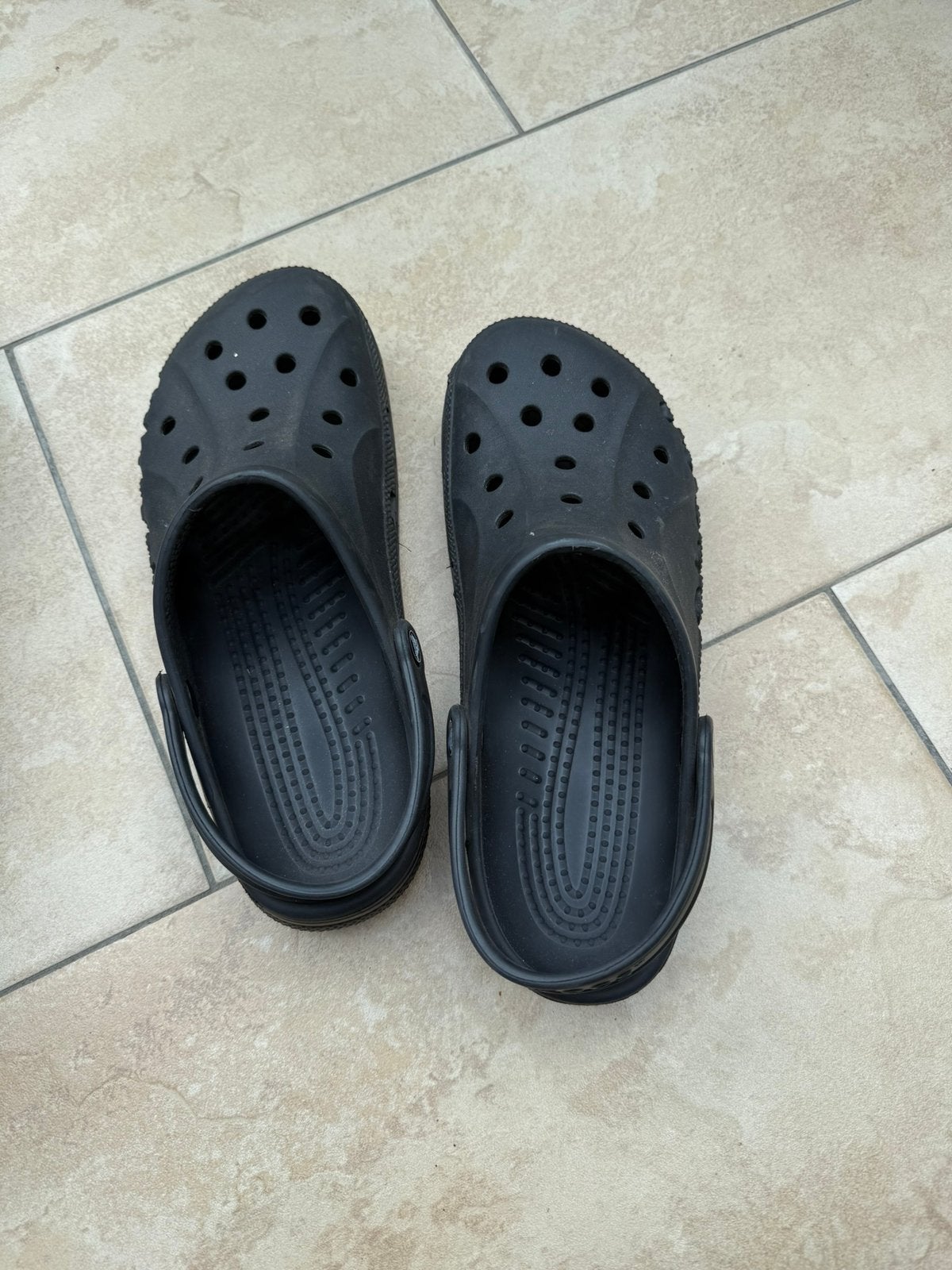 Blauwe crocs m10 w12, Ophalen, Zo goed als nieuw, Blauw