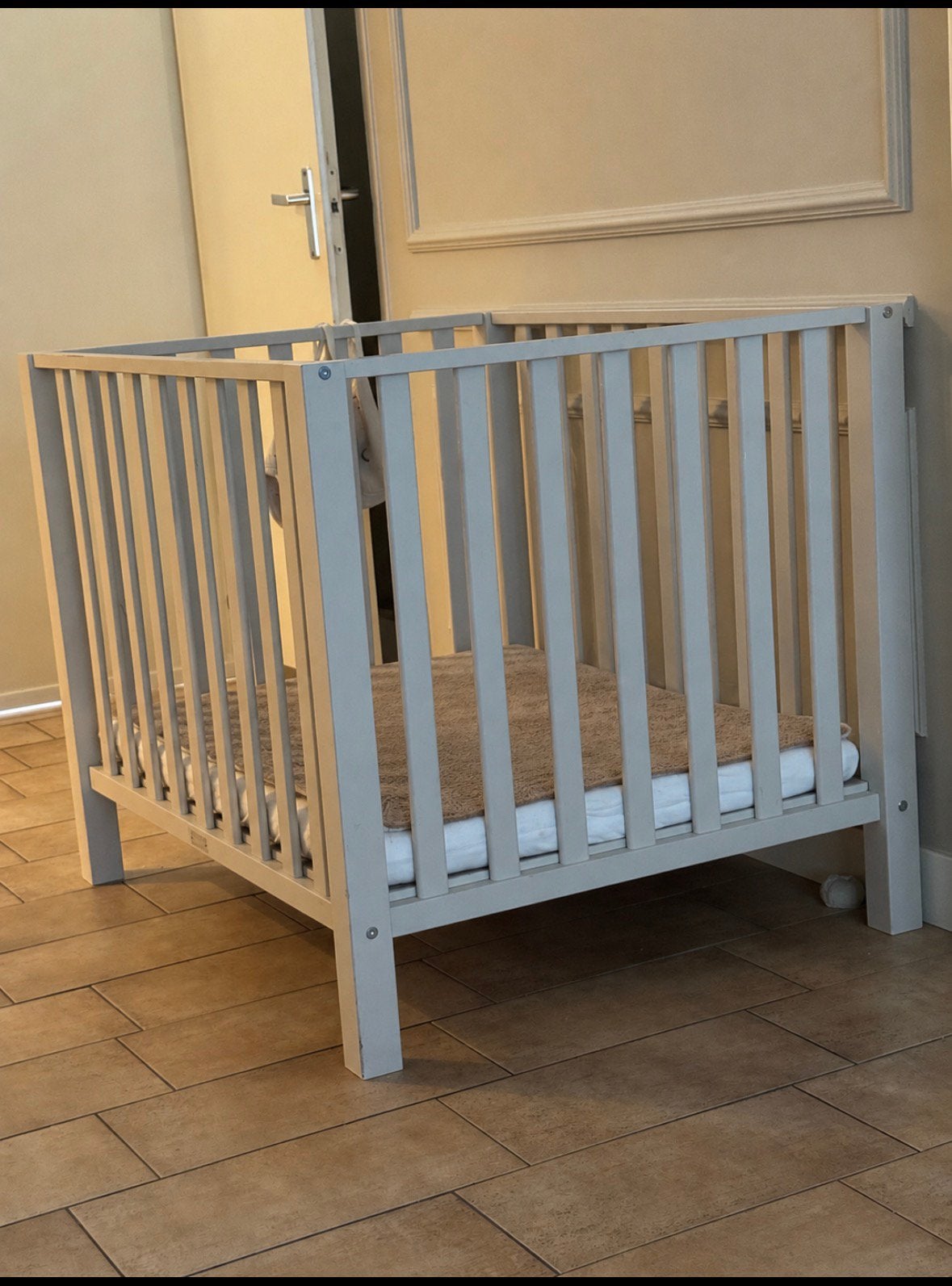 Bopita Box in Oatmeal Kleur, Kinderen en Baby's, Boxen, Ophalen, Gebruikt, Vierkant, In hoogte verstelbaar
