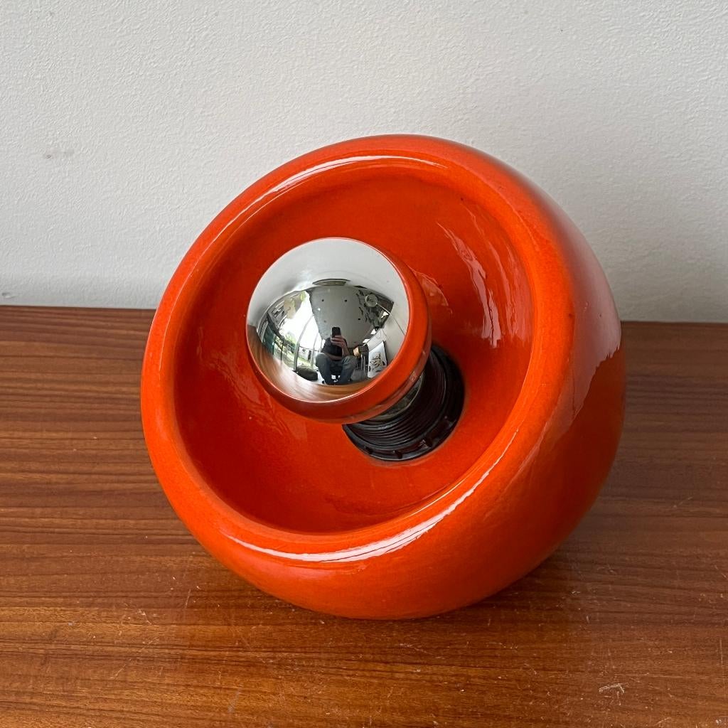 Italiaans design keramiek lamp door Enzo Bioli, Overige materialen, Gebruikt, Ophalen of Verzenden, Enzo Bioli