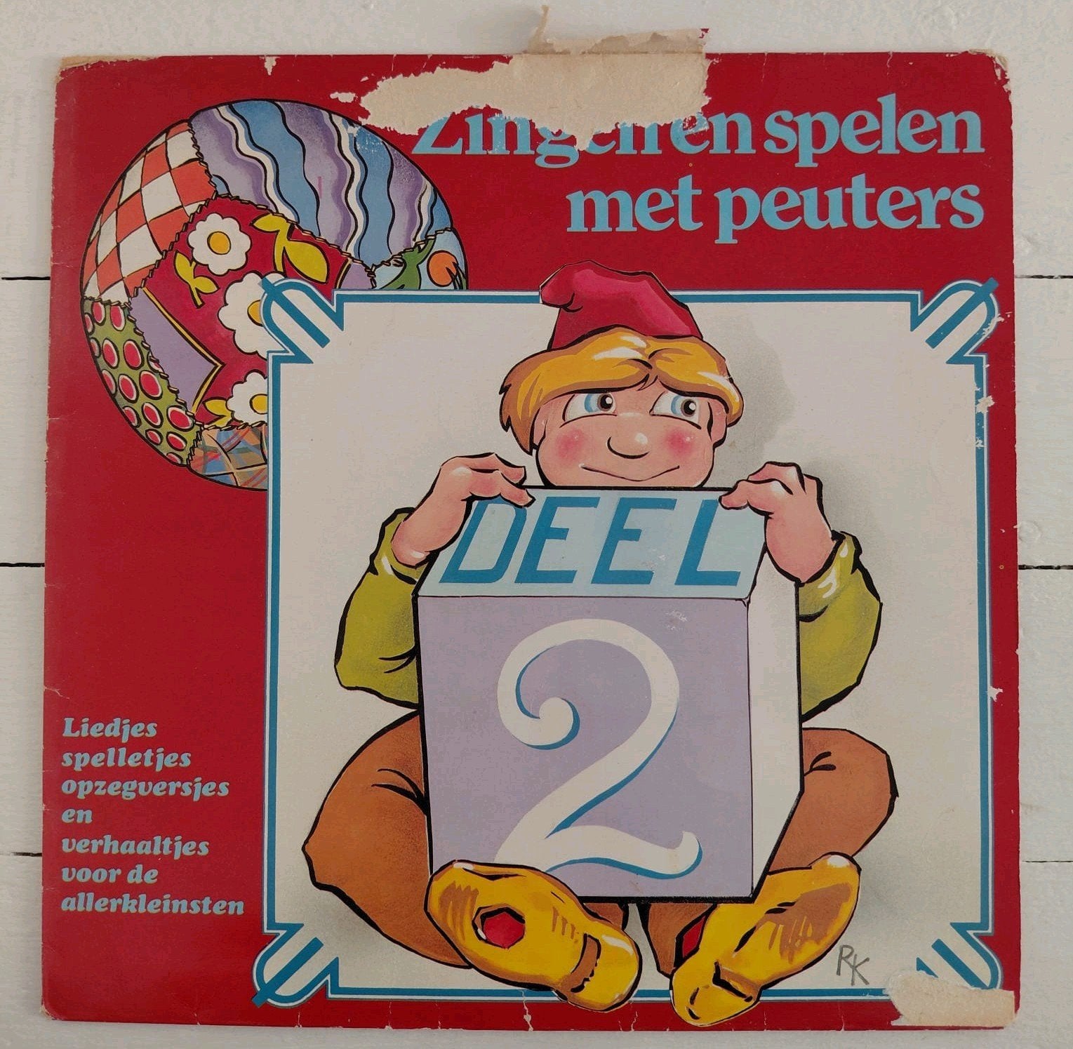 zingen en spelen met peuters deel 2 lp vinyl, Cd's en Dvd's, Vinyl | Kinderen en Jeugd, Ophalen of Verzenden, Gebruikt, 12 inch