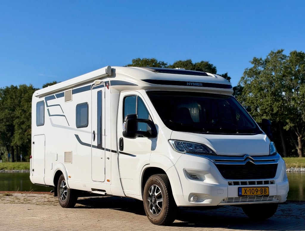 Hymer Exsis 580 Pure, slechts 6.357 km, nieuwstaat, lithium