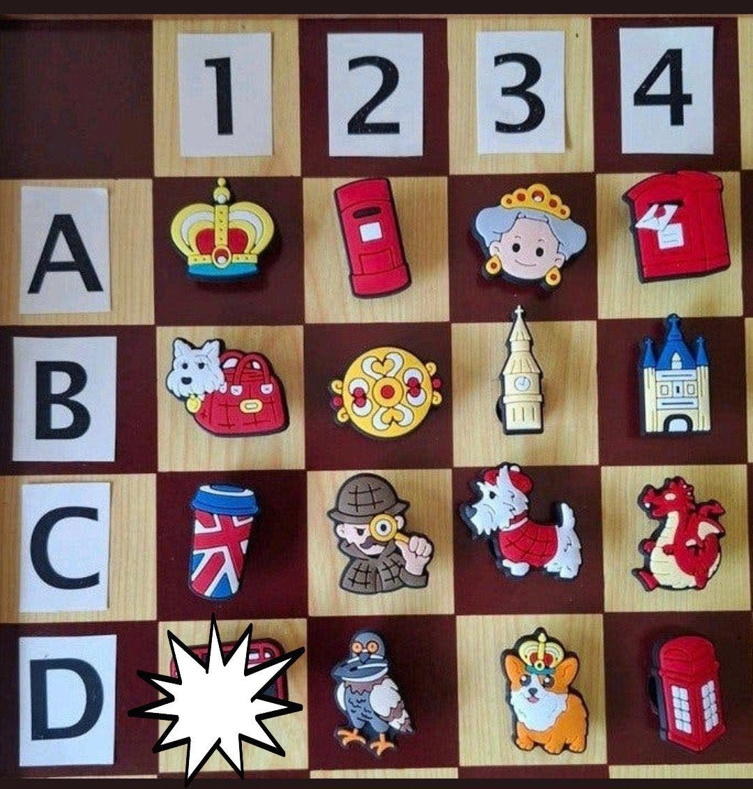 W: Londen Engeland Schoenbedels Charms voor de Crocs, Ophalen of Verzenden, Gebruikt