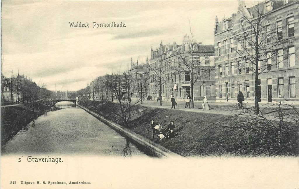 379-066-037 Den Haag  Waldeck Pyrmontkade, Verzenden, Voor 1920, Zuid-Holland