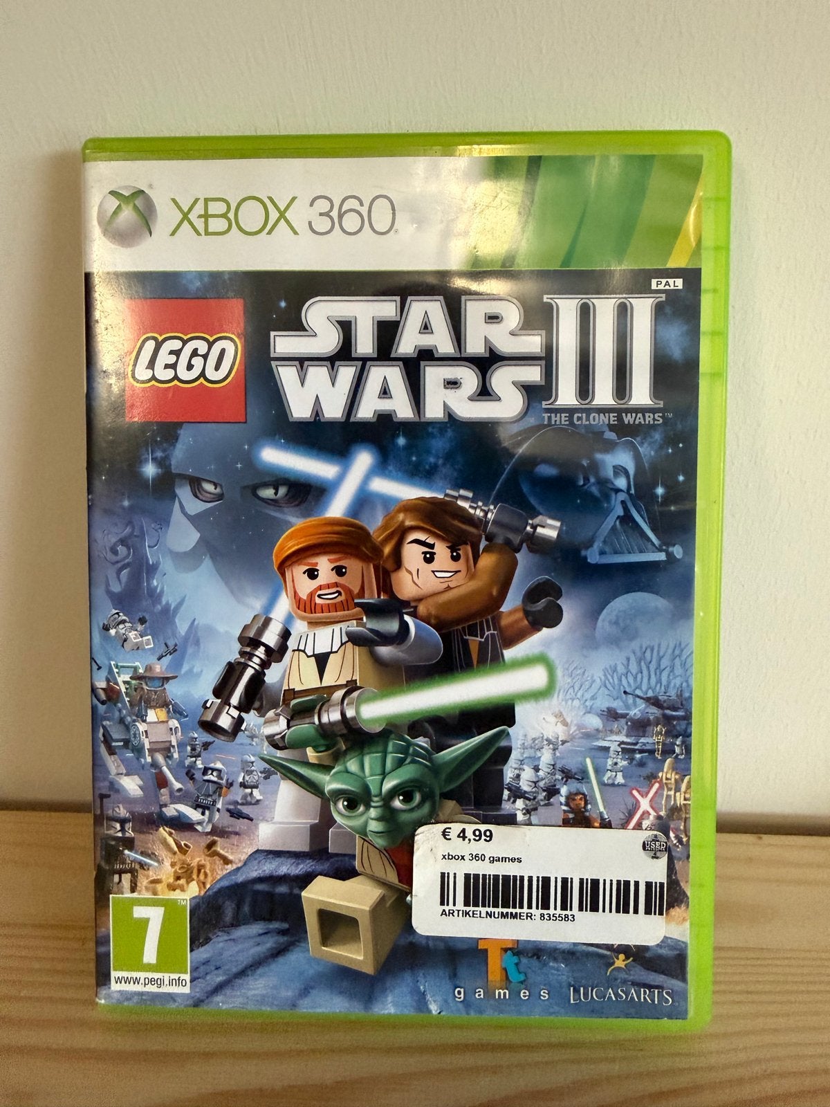 LEGO Star Wars III: The Clone Wars - Xbox 360, Avontuur en Actie, 2 spelers, Eén computer, Ophalen of Verzenden