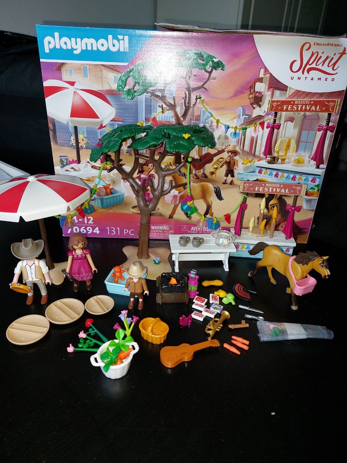 Playmobil spirit 70694 festival, Ophalen of Verzenden, Zo goed als nieuw