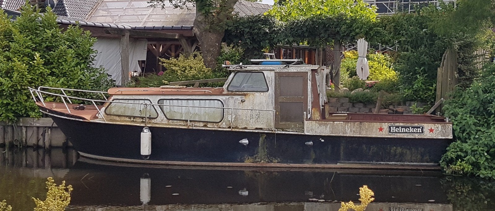 Motorboot Motorkruiser kruiser bijna 10 meter binnenboordmot, Ophalen, Gebruikt