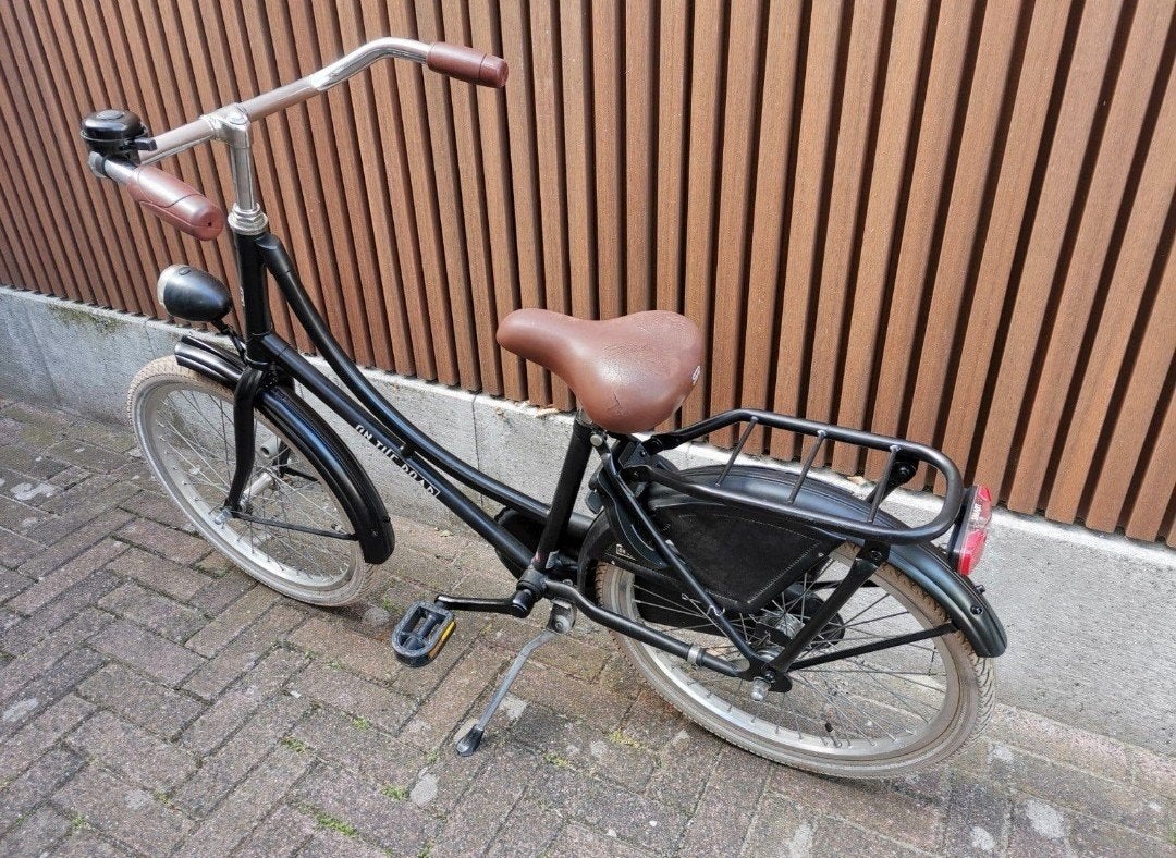 Z.G.A.N. Zwart Kinder Fietsje 20 Inc. Wielen, Ophalen of Verzenden, Gebruikt, Terugtraprem, On The Road