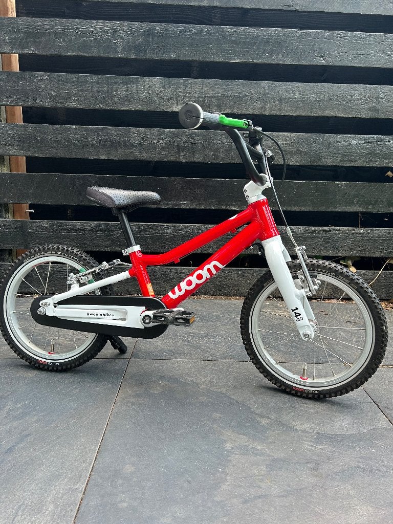 Woom 2 Kinderfiets, Fietsen en Brommers, Fietsen | Kinderfietsjes, Ophalen, Velgrem, Woom, Minder dan 16 inch