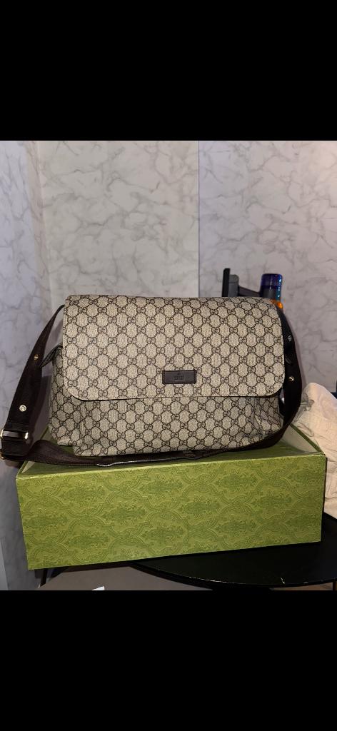Gucci luiertas, Kinderen en Baby's, Ophalen, Gebruikt, Schoudertas