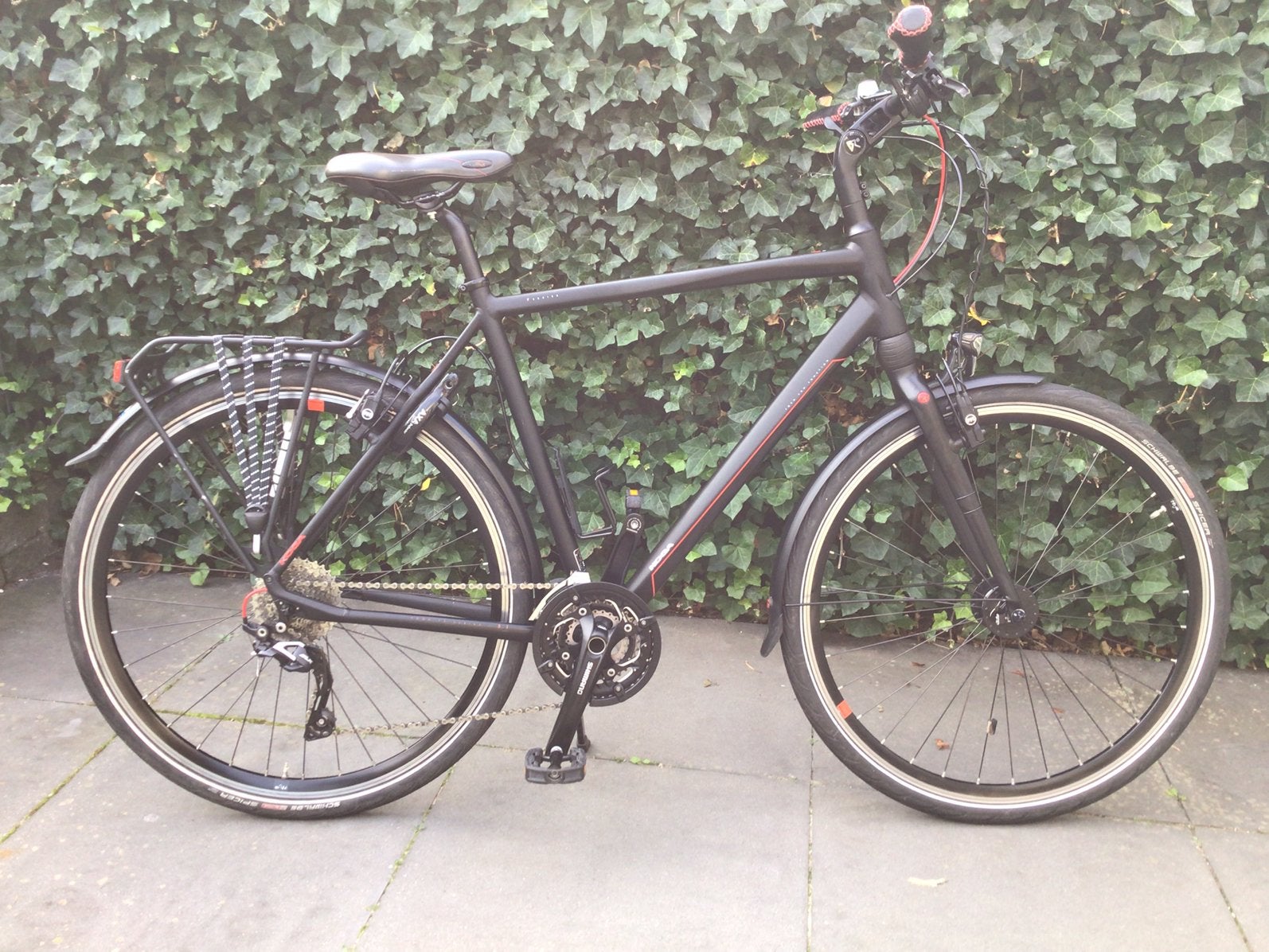 Lichtgewicht Koga F3 5.1 S Herenfiets matzwart z.g.a.n., Fietsen en Brommers, Velgrem, Versnellingen, Zo goed als nieuw, 57 tot 61 cm