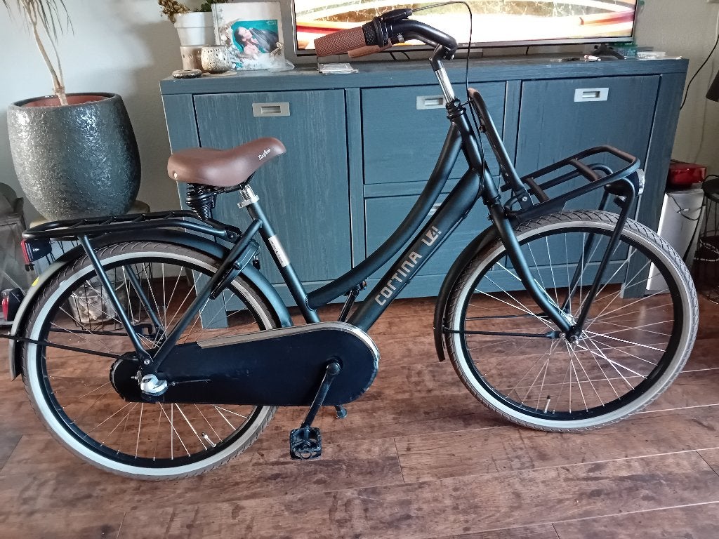 Cortina U4 meisjesfiets 24 inch te koop., Fietsen en Brommers, Fietsen | Meisjes, Ophalen, Terugtraprem, 24 inch, Versnellingen