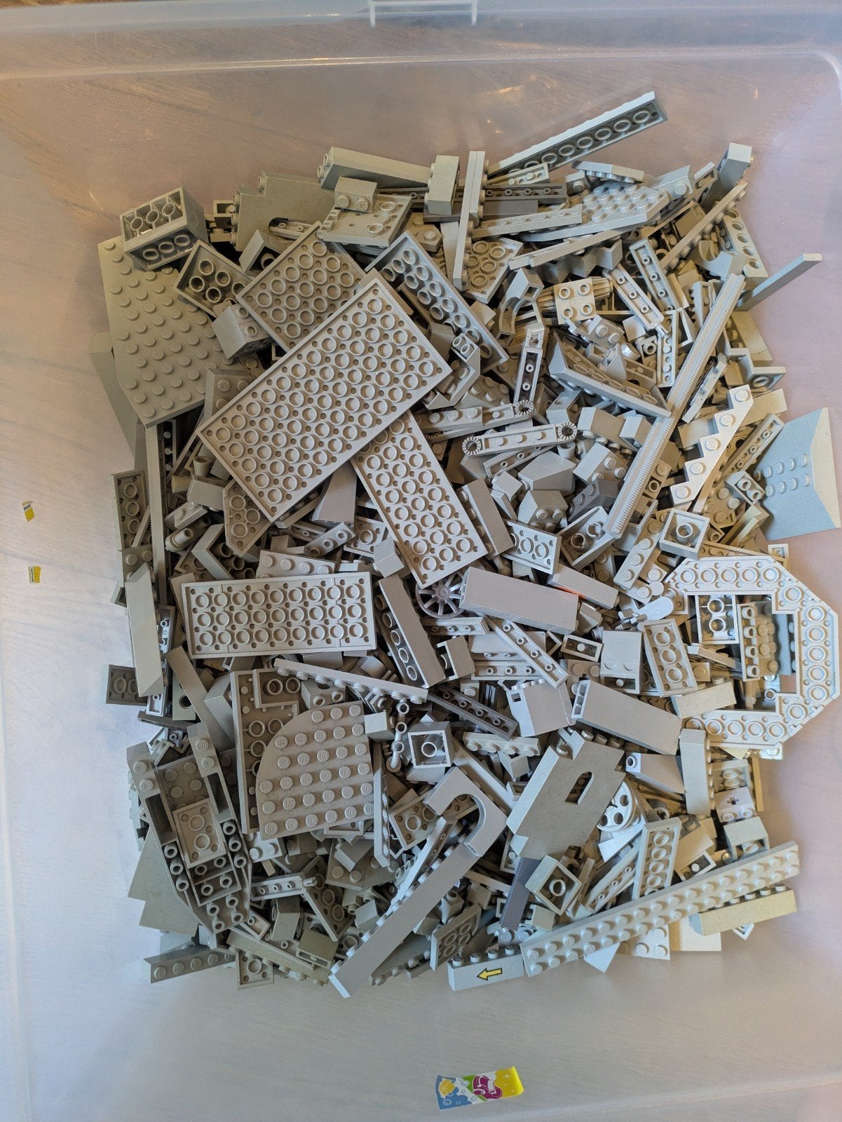 2 kilo light gray lego, Ophalen of Verzenden, Gebruikt, Losse stenen, Lego