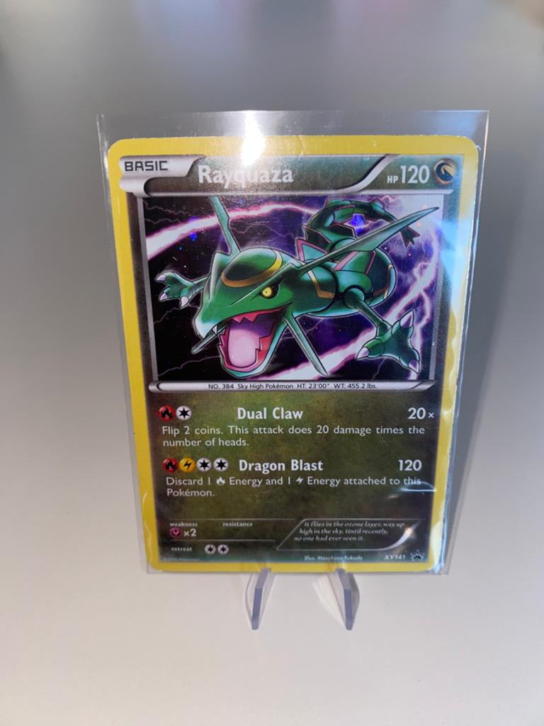 Rayquaza Holo XY141 Promo 2016, Ophalen of Verzenden, Zo goed als nieuw