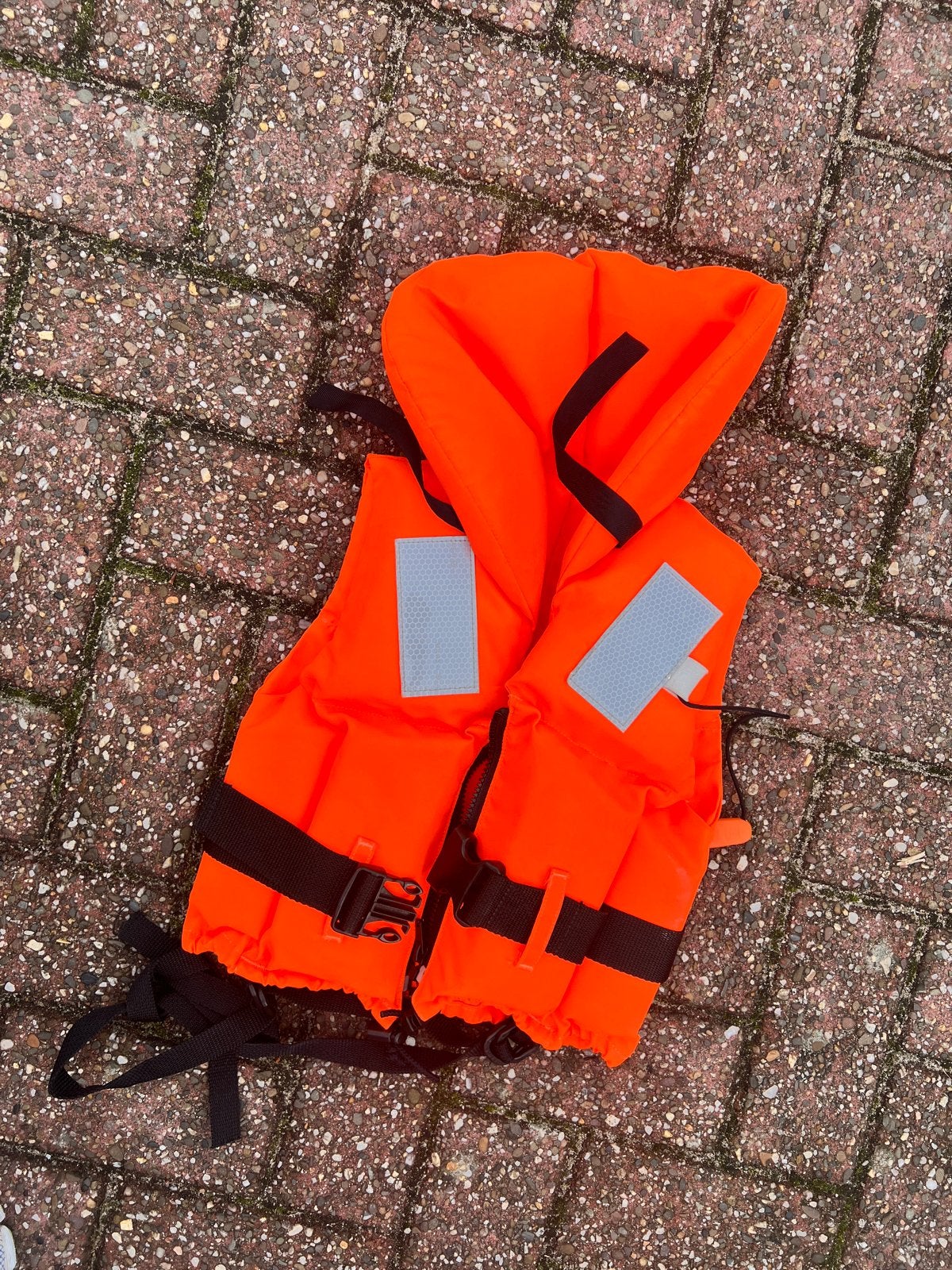 Zwemvest voor kinderen 15-20 kg - Oranje, Watersport en Boten, Ophalen of Verzenden, Gebruikt