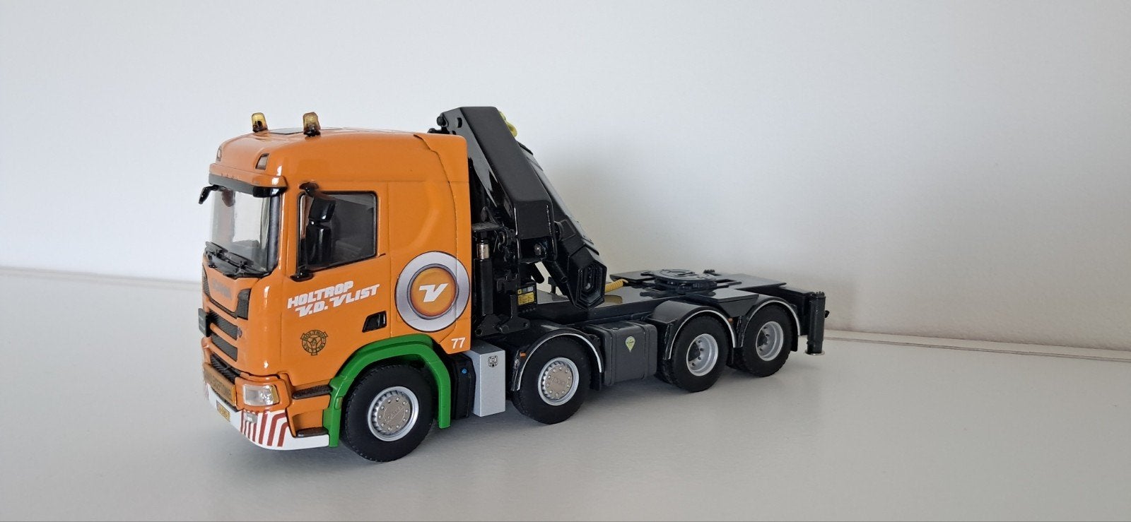 Scania van der vlist 8x4 met kraan wsi, Ophalen of Verzenden, Nieuw, Bus of Vrachtwagen, Wsi
