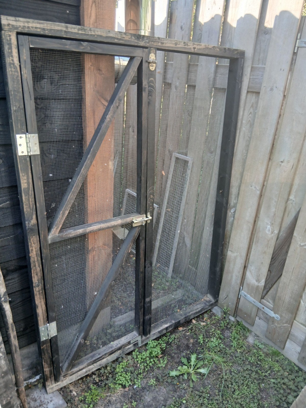 1 volière deel hout, Ophalen, Hout, Volière