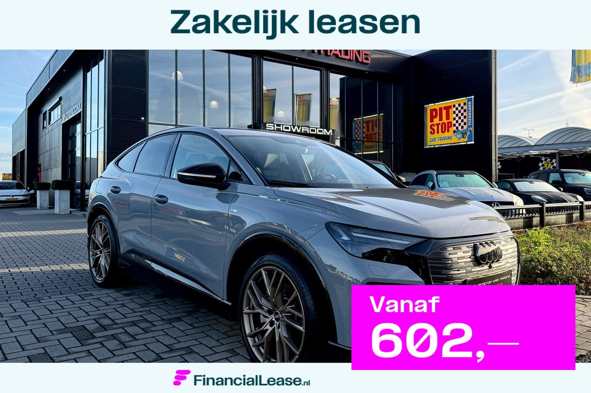 Audi Q4 Sportback e-tron 45 S Edition 1 82 kWh ACC, Camera,, Automaat, Dealer onderhouden, Achterwielaandrijving, Gebruikt
