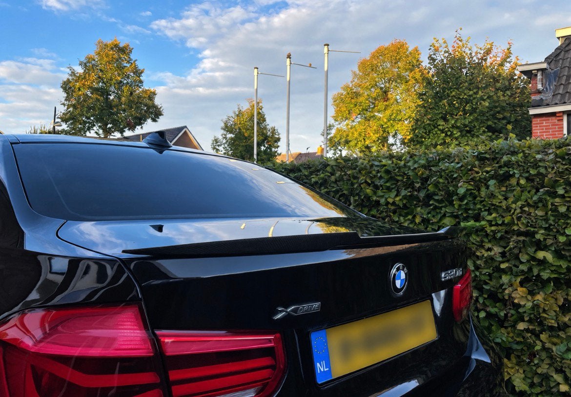 BMW 3-Serie F30 Carbon Spoiler M3 F80 Look, Auto diversen, Ophalen of Verzenden
