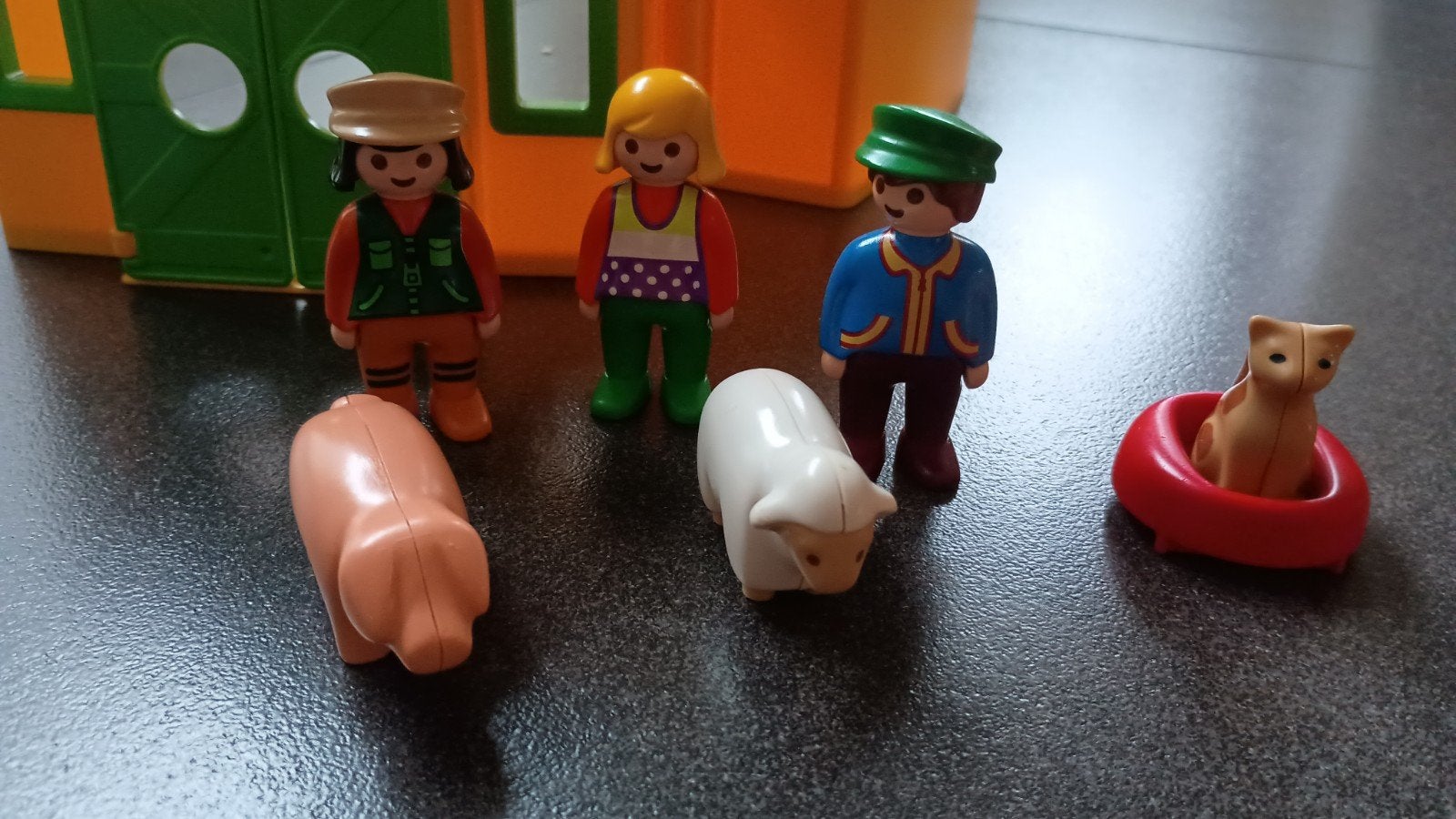 Playmobil 123 Boerderij met extra dieren & poppetjes, Ophalen of Verzenden, Zo goed als nieuw, Jongen of Meisje