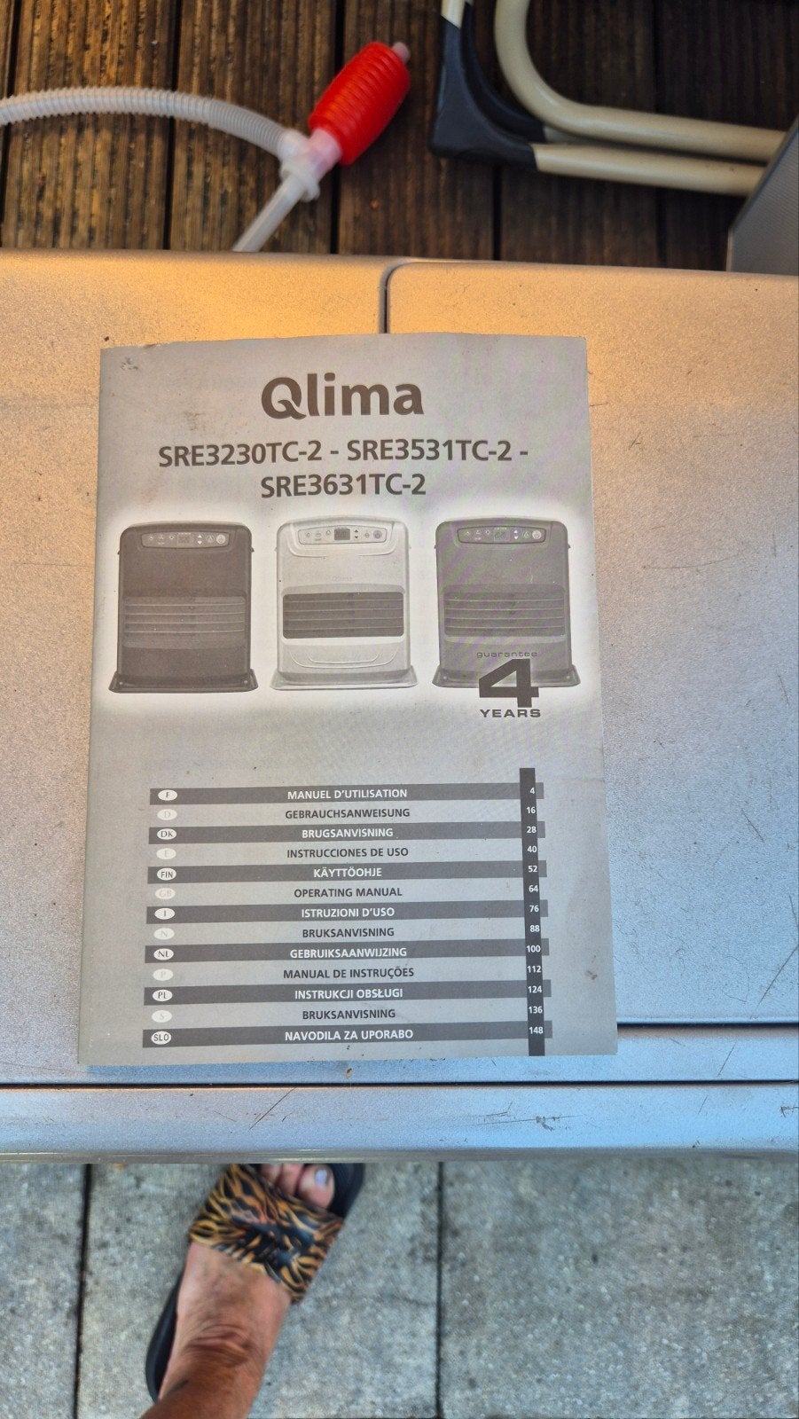 Qlima SRE3531TC-2 Petroleumkachel - Zo goed als nieuw, Overige brandstoffen, Petroleumkachel, Ophalen of Verzenden, Zo goed als nieuw