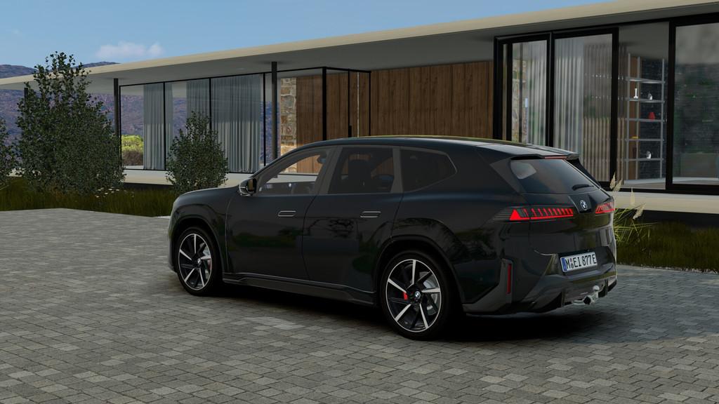 BMW iX3 40 eDrive M Sport / Trekhaak / M Sportstoelen / Park, Auto's, BMW, Automaat, Achterwielaandrijving, Zwart, Zwart