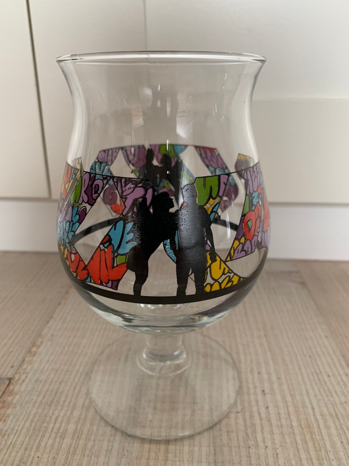 Duvel designer glas fake 2021, Ophalen of Verzenden, Nieuw, Glas of Glazen, Duvel