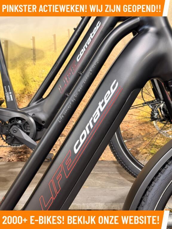Corratec Life Elektrische fiets met BOSCH midden motor ebike, Overige merken, Nieuw, Ophalen of Verzenden, 50 km per accu of meer