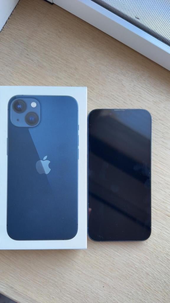 IPhone 13, Blauw, IPhone 13, Ophalen of Verzenden, Zo goed als nieuw