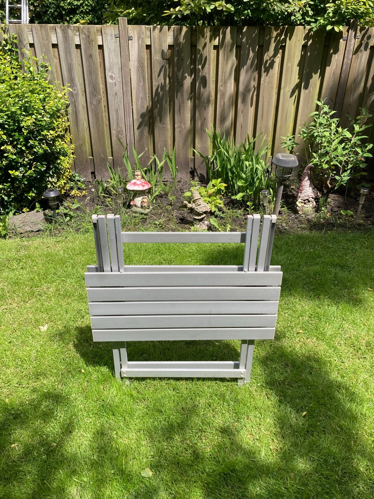 Opvouwbare campingtafel - aluminium, Ophalen, Zo goed als nieuw
